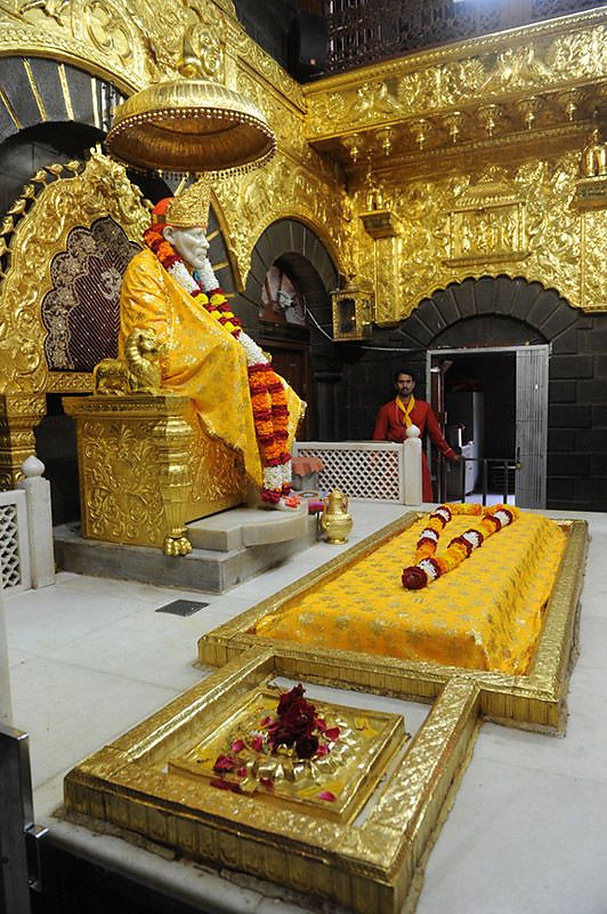Samadhi Mandir Priest